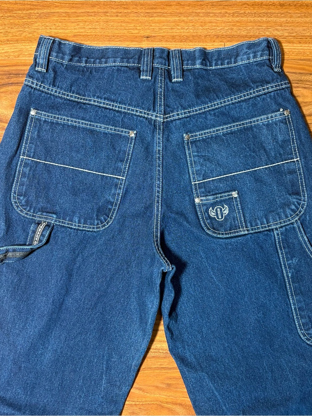 Outkast Clothing Co Carpenter Utility Jeans Mens 36x32 Dark Wash Workwear